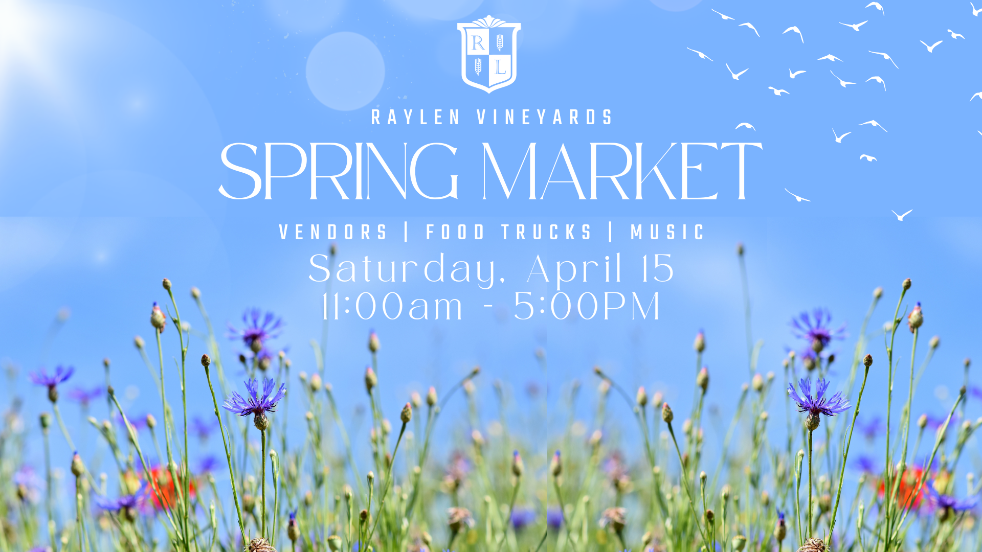 Spring Market RayLen Vineyards Wineries NC